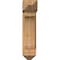 Ekena Millwork Legacy Arts and Crafts Smooth Bracket w/ Offset Brace, Western Red Cedar, 7 1/2"W x 20"D x 32"H BKT0806X20X32LEC03SWR - alternate 4